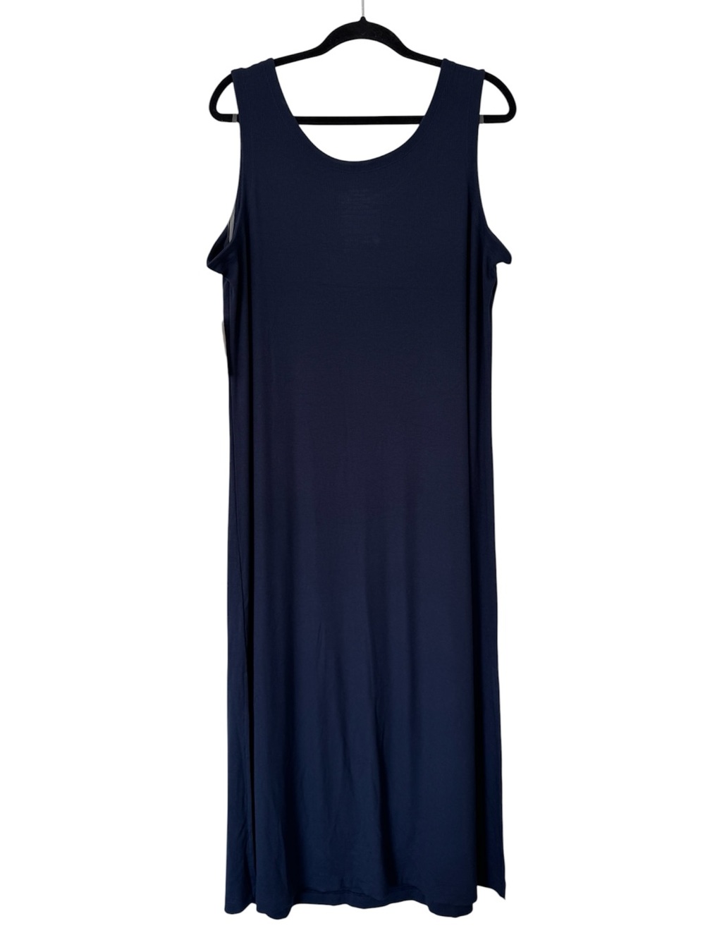 State of Day Navy Blue Ribbed Tank Nightgown, Size 1X - NWT - Picture 3 of 7
